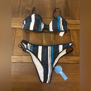 Cupshe Striped Bikini